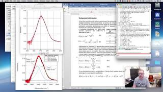 Spectroscopy Tutorial 1 Deconvolution using IGOR Pro [upl. by Verda]