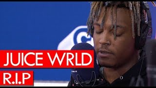 RIP Juice WRLD  best of his legendary freestyles on Westwood [upl. by Ahsemac]