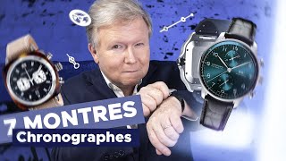 7 montres chronographes à découvrir [upl. by Jeanna]