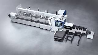 TRUMPF Laser Tube Cutting TruLaser Tube 5000 [upl. by Ylrehc]