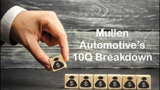 Mullen Automotive’s 10Q Breakdown [upl. by Cila295]