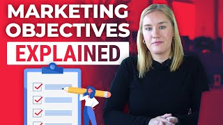 Marketing Objectives Explained  10 Examples [upl. by Whitcomb]