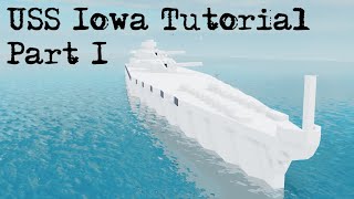 US Battleship Iowa Class Roblox Plane Crazy Tutorial [upl. by Nednerb]