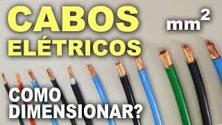 Como dimensionar cabos elétricos residenciais [upl. by Edra]