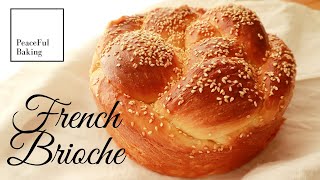 Classic French Braided Brioche With Poolish [upl. by Gilman541]