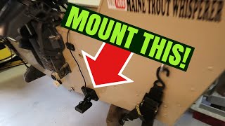 NO DRILL TRANSDUCER MOUNT  THE RIGHT WAY Take 2 [upl. by Aivata438]