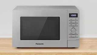 Kompakte SoloMikrowelle mit Edelstahlfront  NNS29 Panasonic Produktvorstellung [upl. by Caasi]