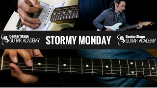 Stormy Monday Allman Brothers Guitar Lesson [upl. by Fabrianna]