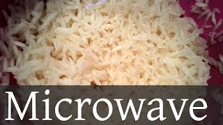 How To Cook Rice In Microwave [upl. by Kriste990]