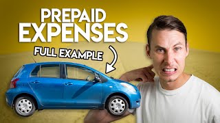 How Prepaid Expenses Work  Adjusting Entries [upl. by Clo]