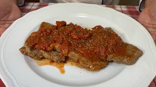 Carne alla Pizzaiola ricetta Originale [upl. by Nylatsyrk563]