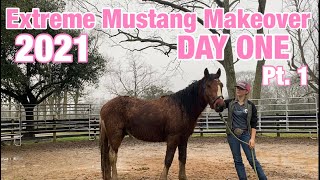 DAY ONE Part One  Extreme Mustang Makeover 2021 [upl. by Stutman]