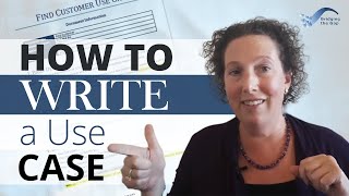 How to Write a Use Case [upl. by Walliw179]