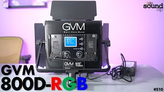 GVM 800DRGB Video LED Light Panel Demo amp Tests [upl. by Hube802]