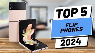 Top 5 BEST Flip Phones in 2024 [upl. by Akehsal]