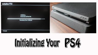 Initializing your PS4 [upl. by Ynavoj]