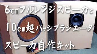 【スピーカ自作キット】大型パッシブラジエータの実力とは [upl. by Carlstrom]