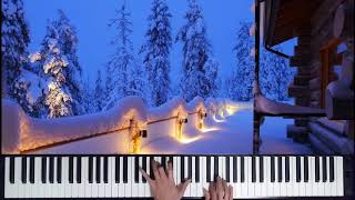 Vivaldi  Winter 2nd Movement Piano Transcription Four Seasons [upl. by Auof]