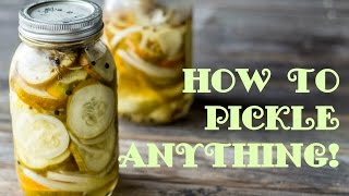 How to Pickle ANYTHING Quick Pickling Tutorial [upl. by Mchail]