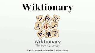 Wiktionary [upl. by Stephanie]