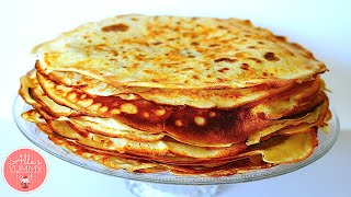 How to Make Blini  Russian Pancakes Recipe  Как сделать Блины [upl. by Jarlen]