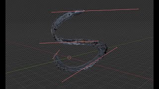 Water Along Curve Blender Tutorial [upl. by Mariel]