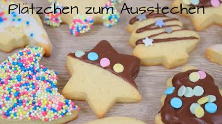 Butterplätzchen zum Ausstechen →🎄 [upl. by Rollo]