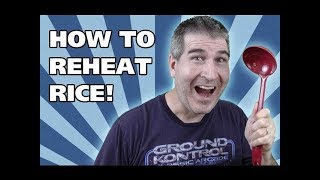 HOW TO PERFECTLY REHEAT RICE IN THE MICROWAVE  Easy Everyday Solutions [upl. by Sudnor]