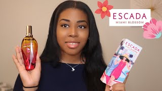 ESCADA Miami Blossom  FRAGRANCE REVIEW [upl. by Aistek212]