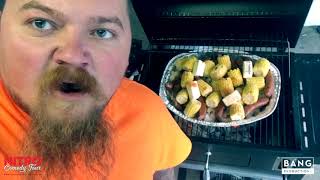 COMEDIAN CATFISH COOLEY CAJUN COOKING ON THE GRILL [upl. by Heinrike]