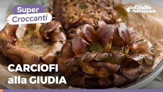 CARCIOFI ALLA GIUDIA  RICETTA ORIGINALE [upl. by Aissert154]