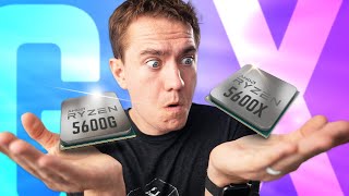 Ryzen 5 5600G vs 5600X  The Truth [upl. by Ahsitaf132]