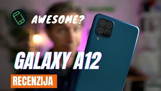 Samsung Galaxy A12 Recenzija [upl. by Ariane]