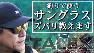 【初心者必見】エギングで必要な偏光サングラスの視認性とお奨めレンズカラー（TALEX） [upl. by Pinter741]