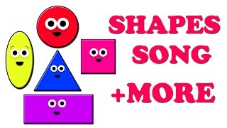 Shapes Song  Abc Song  Number Song Plus More Nursery Rhymes  kids tv [upl. by Pete]