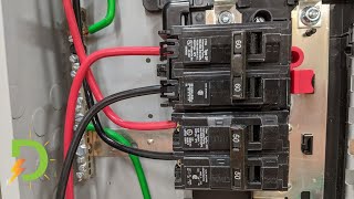 Wiring AC Combiner Box on Off Grid System [upl. by Tezil]