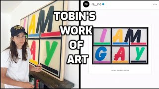 TOBIN HEATH OFFICIALLY OPENS UP LIKE NEVER BEFORE WITH HER ARTWORK [upl. by Petta]