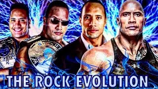 THE EVOLUTION OF THE ROCK TO 19962020 [upl. by Tadeo]