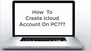 How To Create icloud Account On Your Computer 2017  Make apple id on your PC [upl. by Electra]