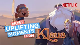 The Most Uplifting Moments From Klaus  Netflix [upl. by Aisatnaf]