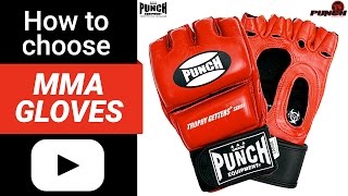 How to choose MMA Gloves  Punch Equipment® [upl. by Imoen]