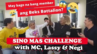 SINO MAS CHALLENGE with MC LASSY amp NEGI  Luis Manzano [upl. by Teerprah]