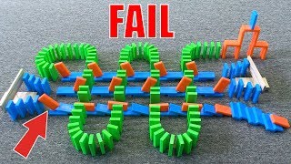 EPIC DOMINO FAIL COMPILATION Vol 2 [upl. by Carhart]