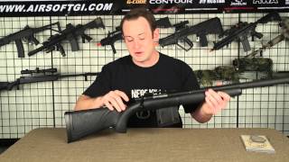 Airsoft GI  APS M40 Bolt Action Spring Sniper Rifle [upl. by Acirre]