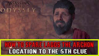 Assassins Creed Odyssey How to Spare Lagos the Archon  Peloponnesian League [upl. by Assiar]