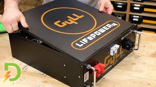 Cheapest 48 volt LiFePO4 Battery PreBuilt with BMS Testing and Review Gyll from Signature Solar [upl. by Nedyarb879]