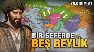 I Anadolu Seferi 1390  Yıldırım Bayezid 1 [upl. by Brandice23]