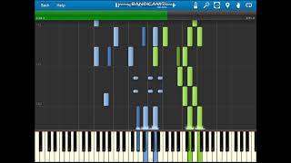 OMORI my time  bo en tutorial piano synthesia [upl. by Carolle]