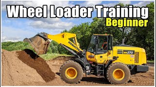 Front End Loader Training Beginner 2020  Heavy Equipment Operator Training [upl. by Naruq]