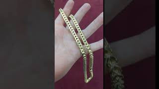 14k gold Franco chain 5mm [upl. by Galina398]